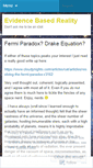 Mobile Screenshot of evidencebasedreality.com